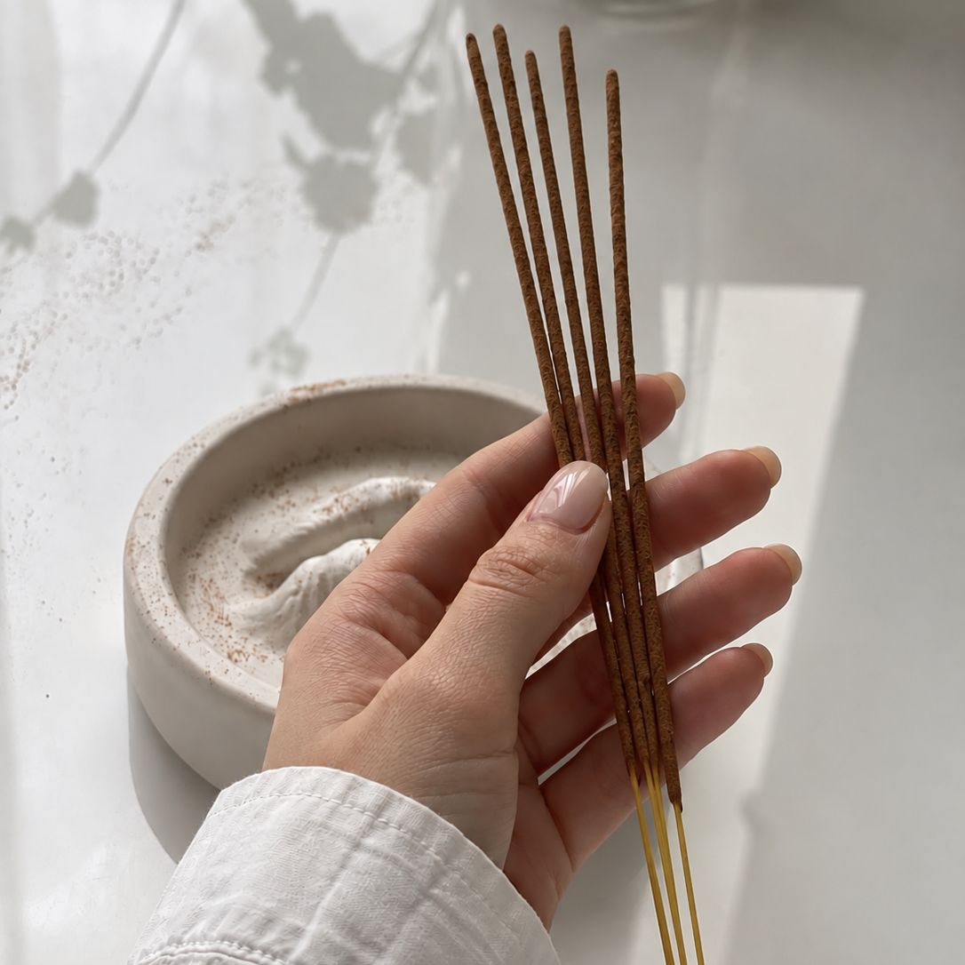 Incienso de Coco & Vainilla Natural – Aroma Relajante