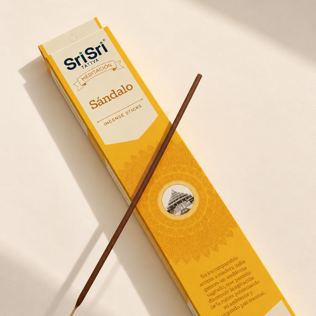 Incienso de Sándalo Natural – Aroma Amaderado & Purificante