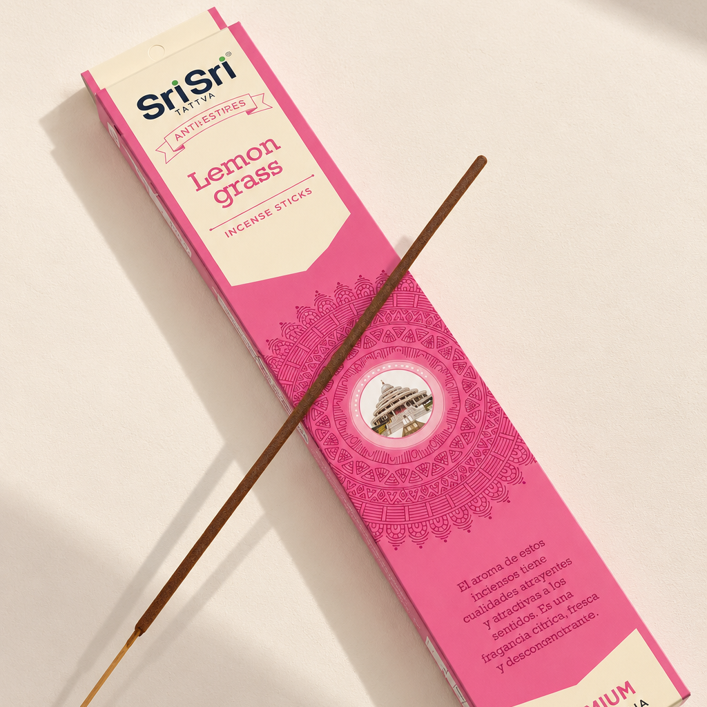 Combo Anti Estrés Relajante: Inciensos Coco & Vainilla + Lemongrass