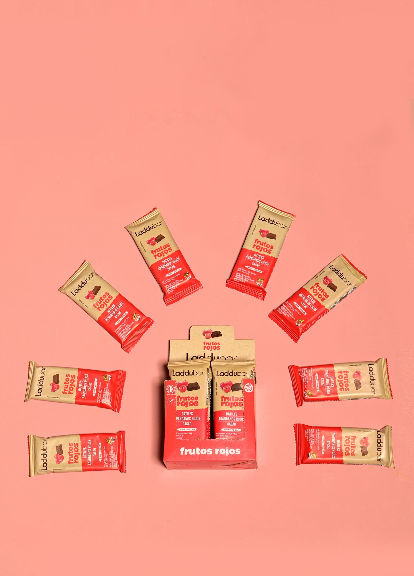 LADDUBAR FRUTOS ROJOS x12