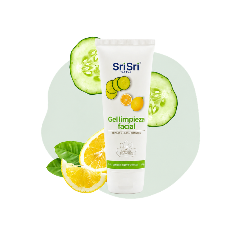 Gel de limpieza facial Pepino y Limón