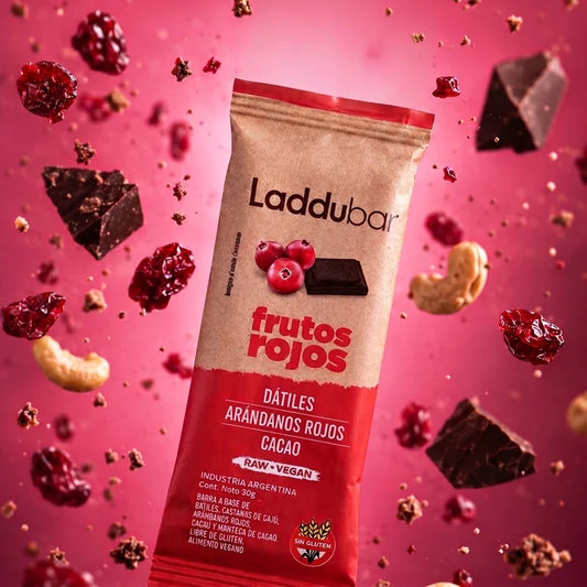 Miti Laddubar - Frutos Rojos + Brownie (Pack x12)