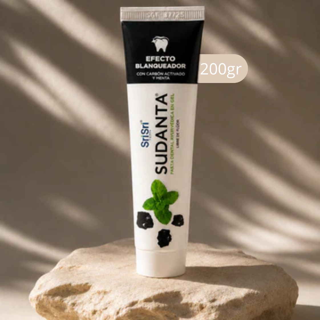 Pasta Dental Ayurvédica en Gel Menta Blanqueadora – Sin Flúor