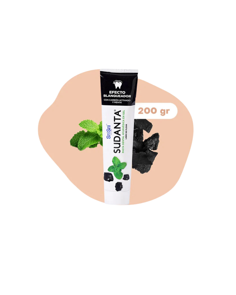 Pasta Dental Ayurvédica en Gel Menta Blanqueadora – Sin Flúor