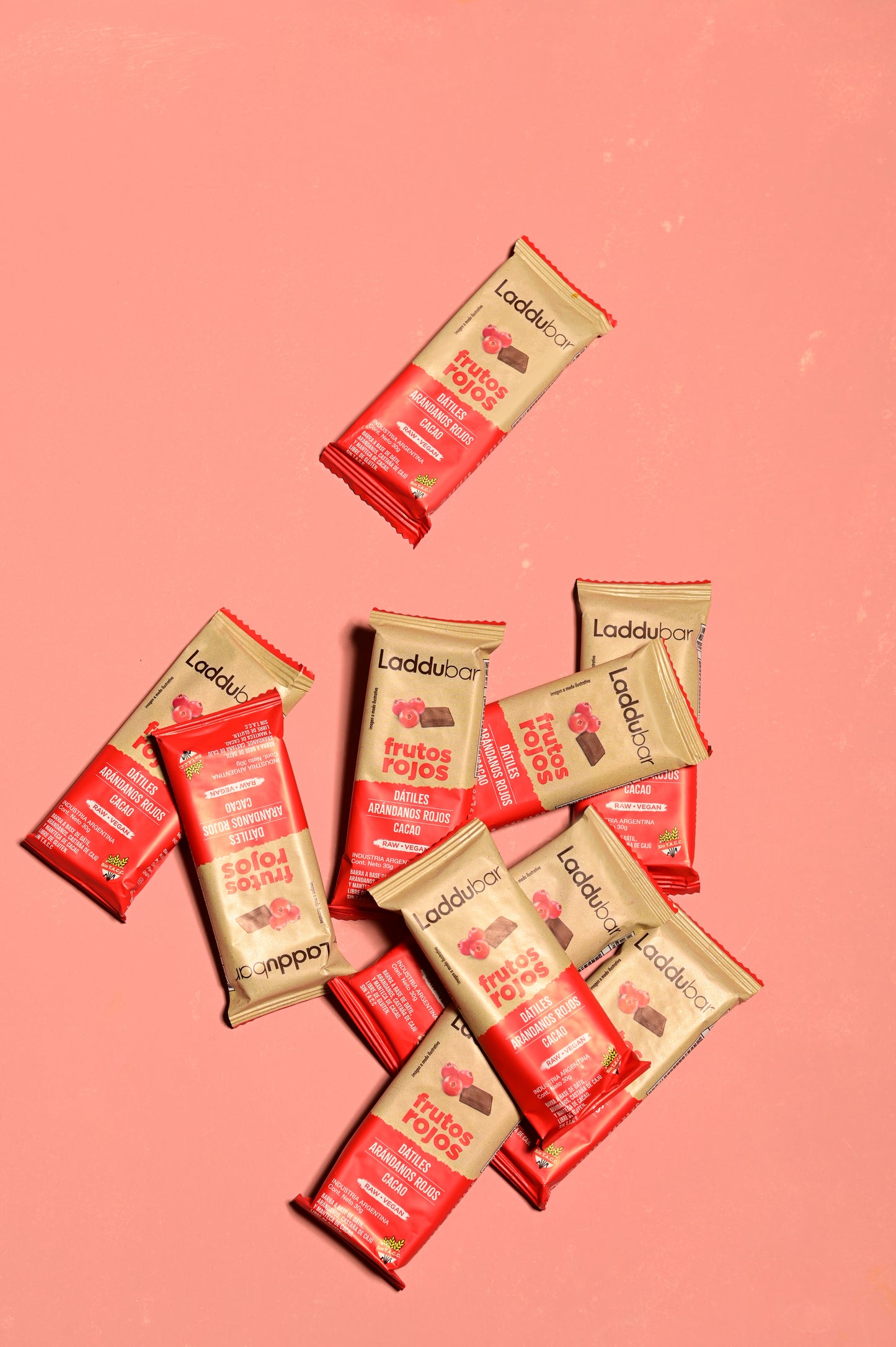 Barrita de Frutos Rojos - Sin Azúcar Agregada (Pack x12)