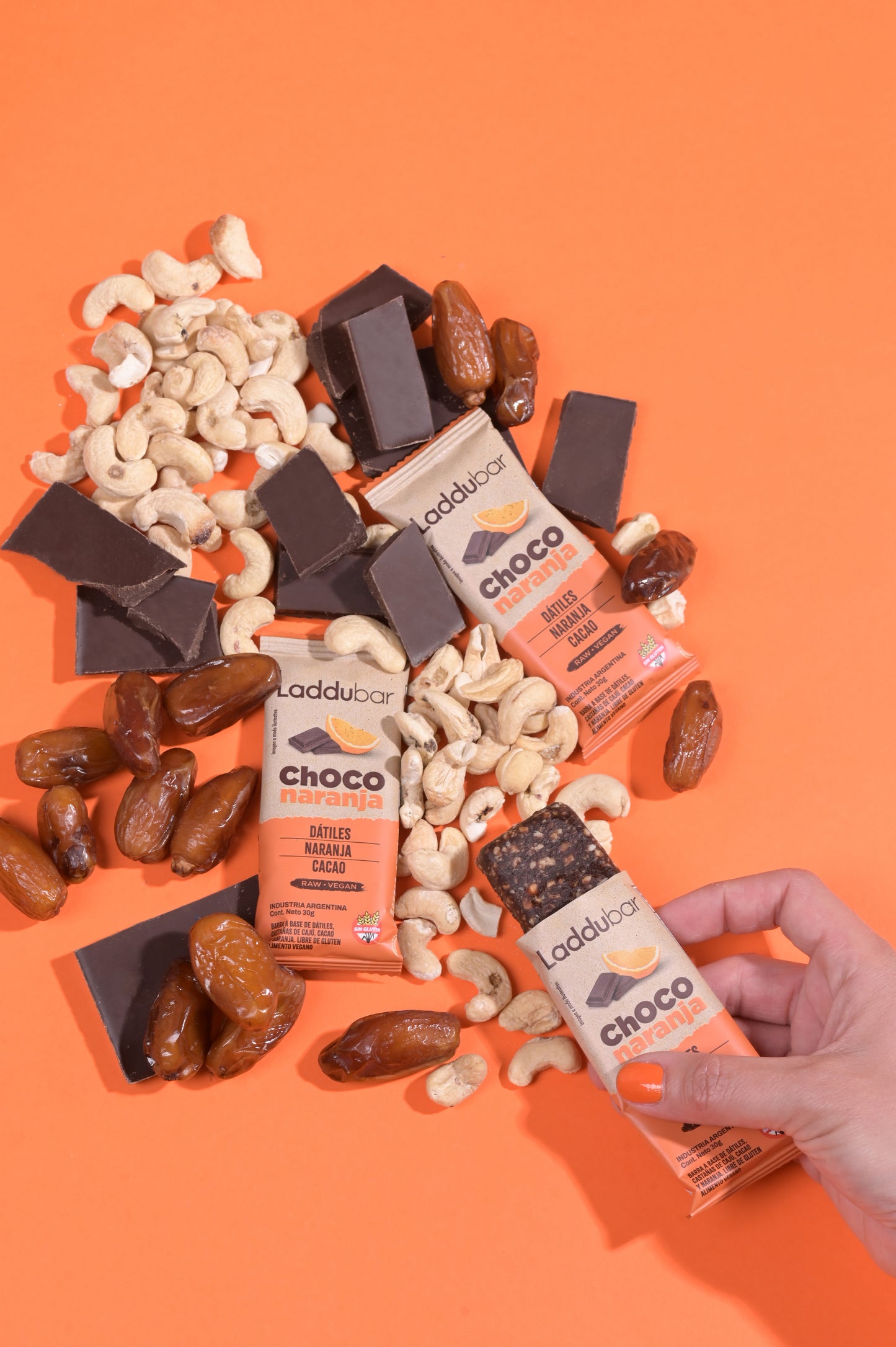 Barrita de Choco Naranja - Sin Azúcar Agregada (Pack x12)