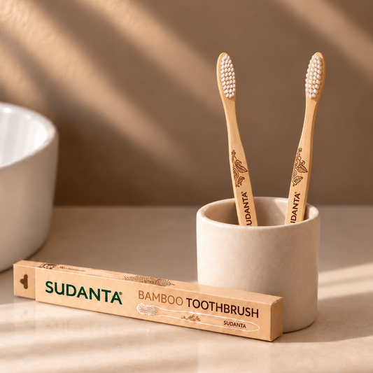 Cepillo dental Sudanta  Bamboo - Cerdas Suaves