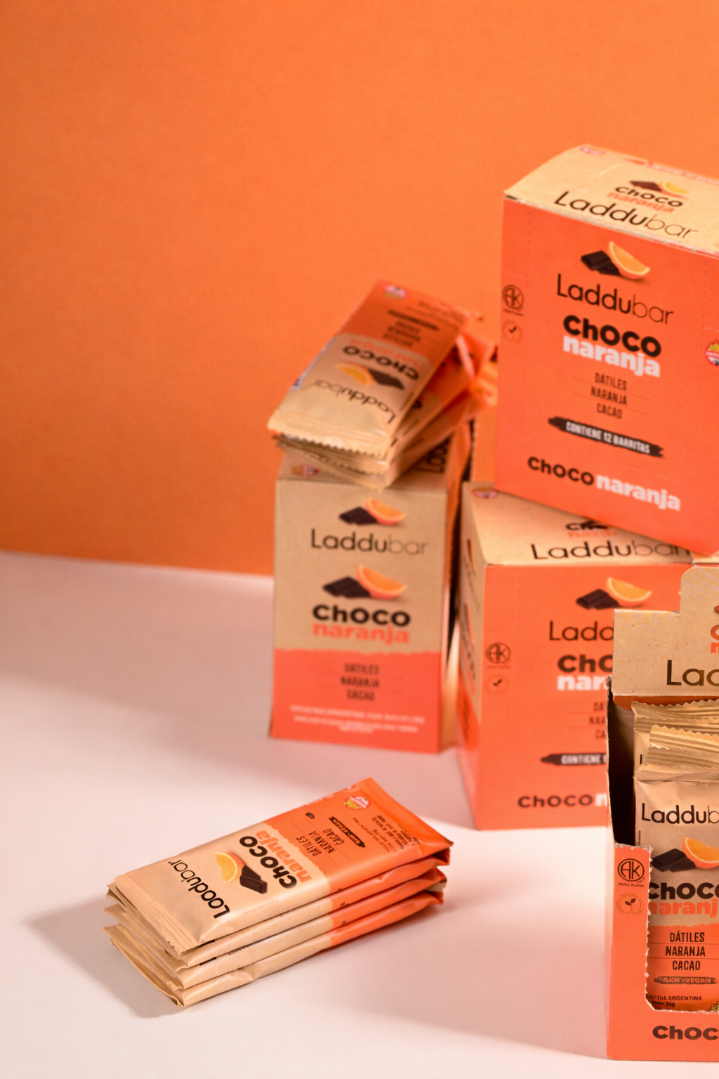 Barrita de Choco Naranja - Sin Azúcar Agregada (Pack x12)
