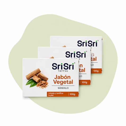 Jabón Vegetal Sándalo - Pack x3
