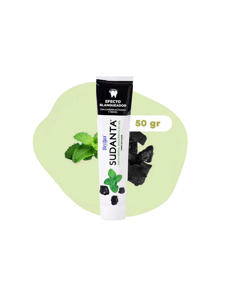 Pasta Dental Ayurvédica en Gel Menta Blanqueadora – Sin Flúor