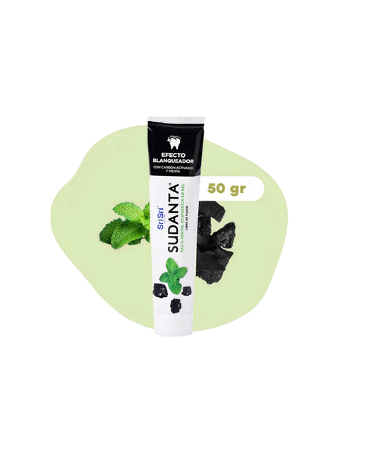 Pasta Dental Ayurvédica en Gel Menta Blanqueadora – Sin Flúor