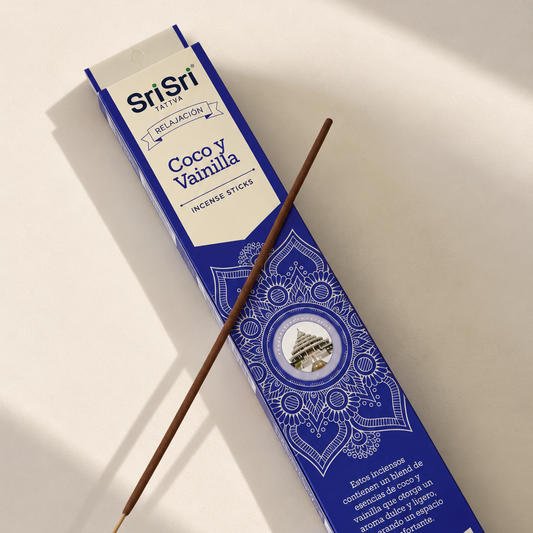 Incienso de Coco & Vainilla Natural – Aroma Relajante