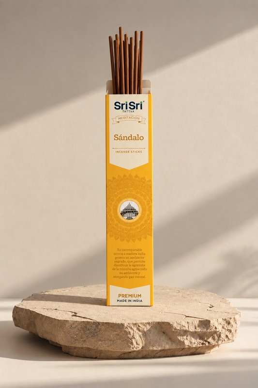 Incienso de Sándalo Natural – Aroma Amaderado & Purificante