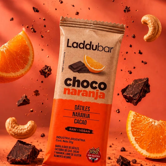 Barrita de Choco Naranja - Sin Azúcar Agregada (Pack x12)