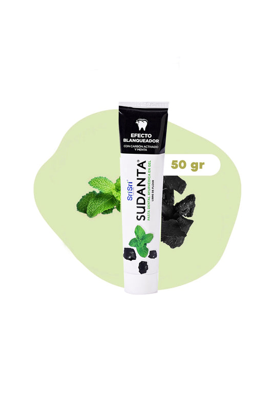 Pasta dental ayurvédica menta en gel - Blanqueadora